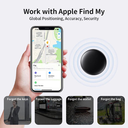 4/3/2/1 Pack beyond Bluetooth Range Tracking Locator Anti-Lose Tracker for Apple Find My Voice Find Luggage Key for Ios Iphone