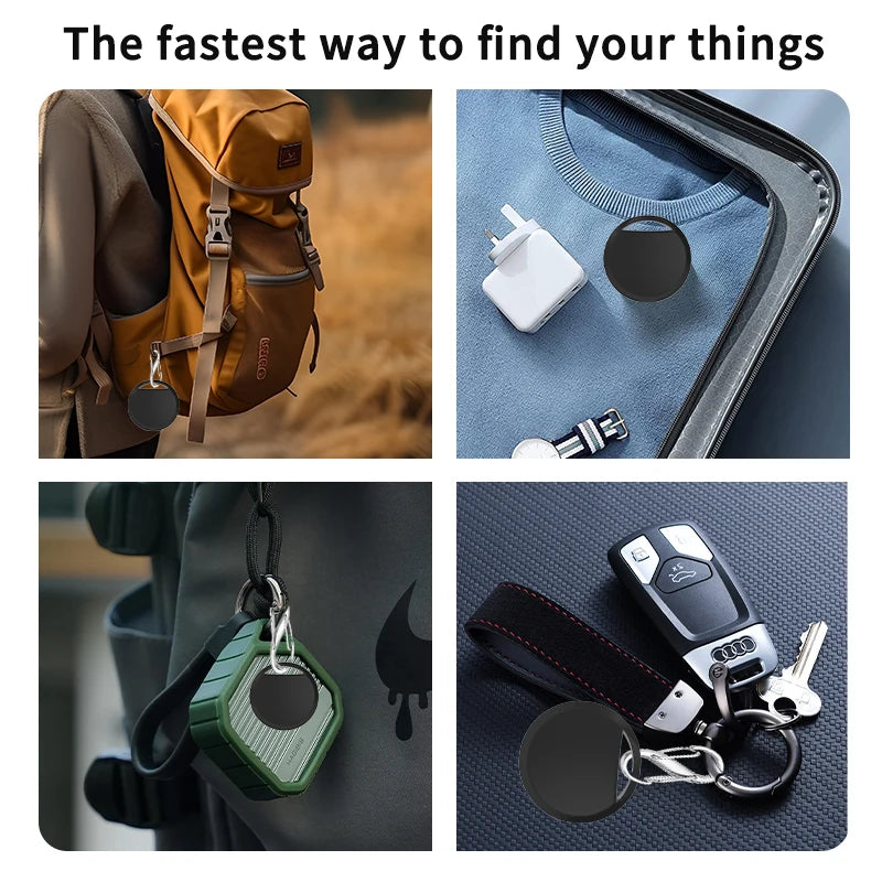 1/2 /4 Pcs Anti-Lose Tracker for Apple Airtag Replacemen via Find My Bluetooth GPS Tracker for Luggage IOS Mfi Key Finder